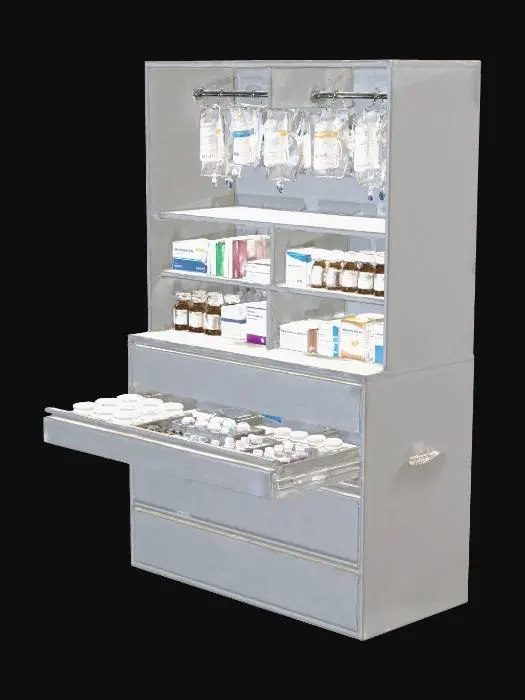 3D model for Medical Supply Cabinet