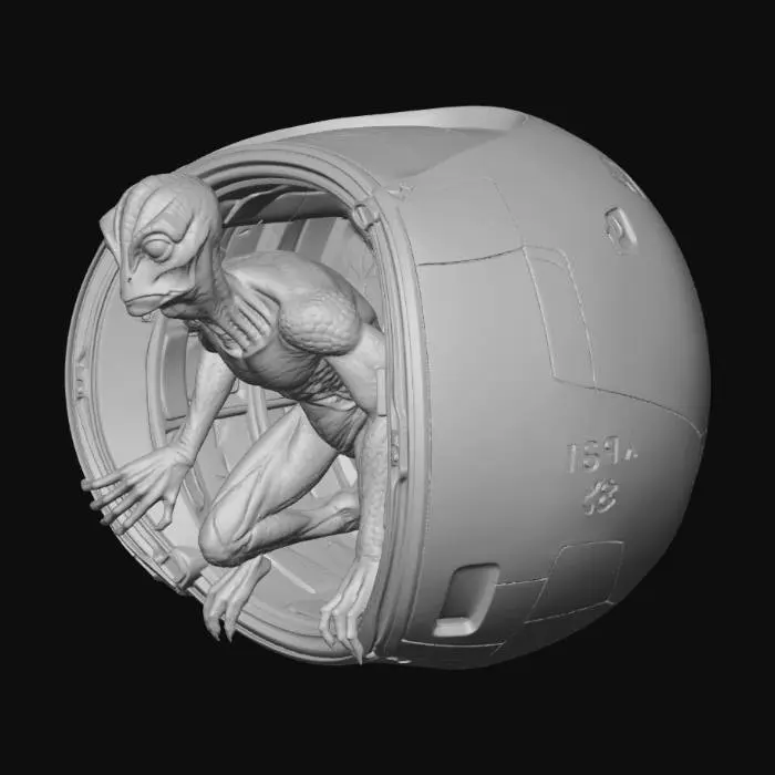 3D model for Airlock Emergence