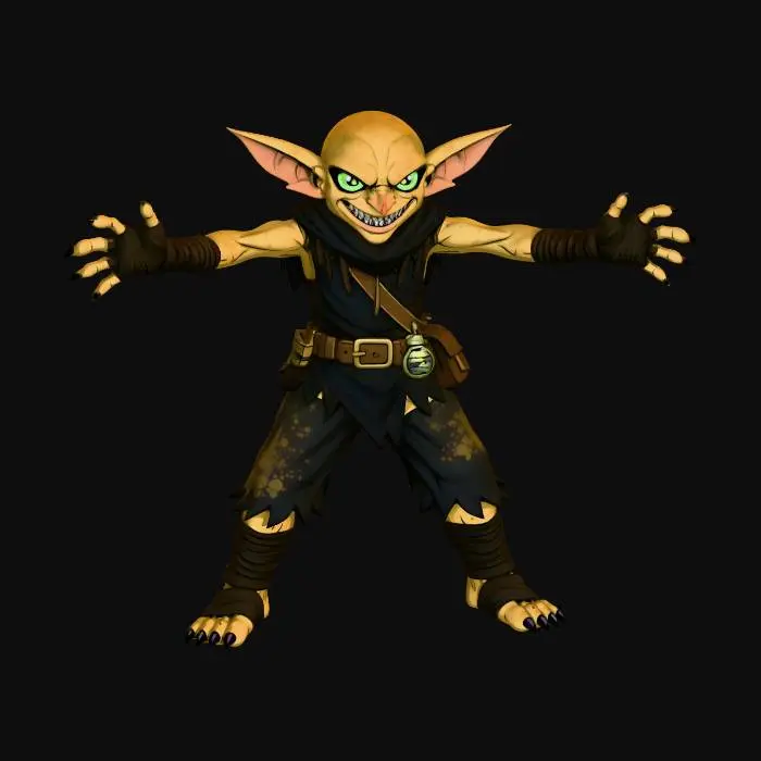 3D model for Raggedclaw Goblin
