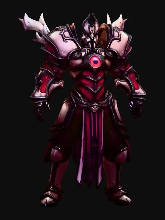 3D model for Crimson Warlord