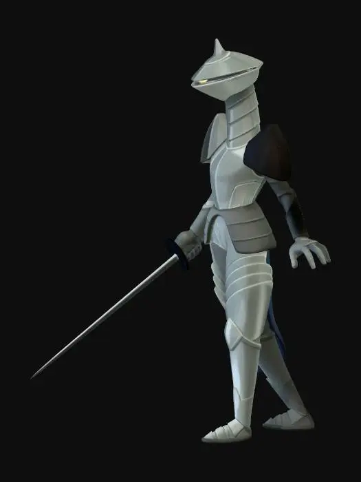 3D model for Darksteel Sentinel