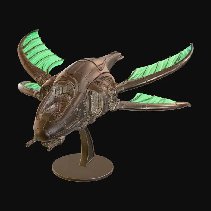 3D model for Bronze Ornithopter