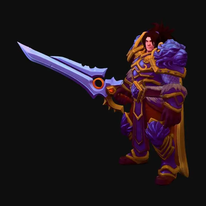 3D model for Starforged Warlord