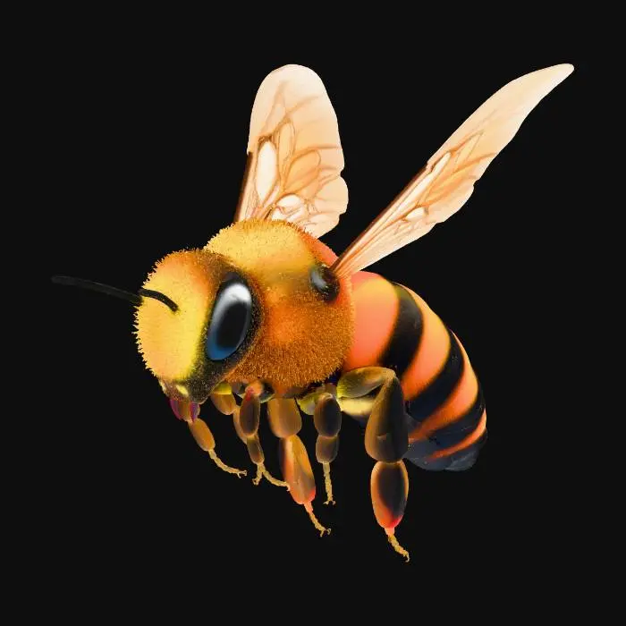3D model for Bee Buzzing