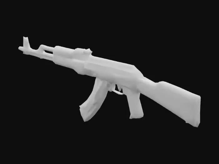 3D model for FUSIL DE ASALTO ISLAMISTA AK-47