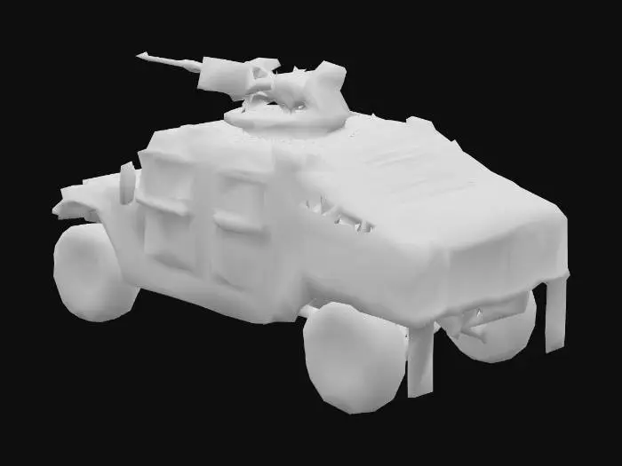 3D model for Deserted Journey