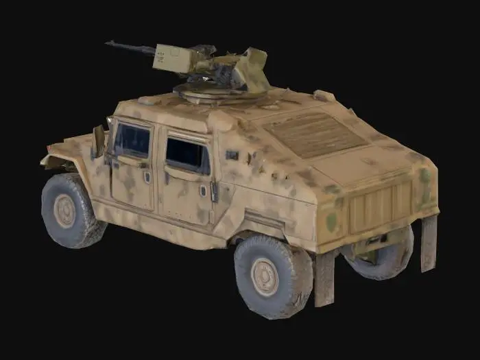 3D model for Deserted Journey