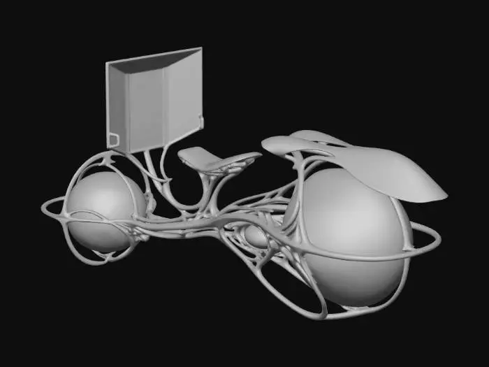 3D model for GHOSTCYCLE