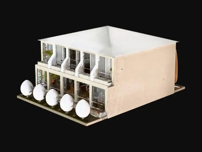 3D model for penthouse