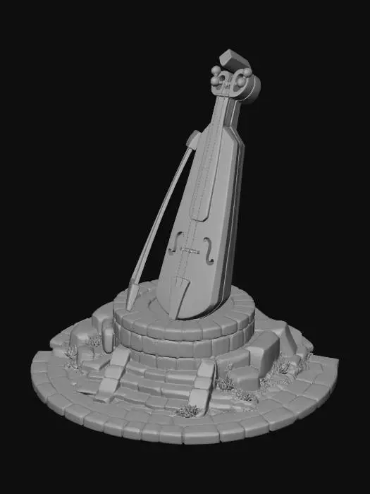 3D model for The Monument of Strings