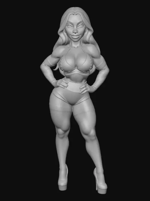 3D model for Glamorous Diva Dominatrix