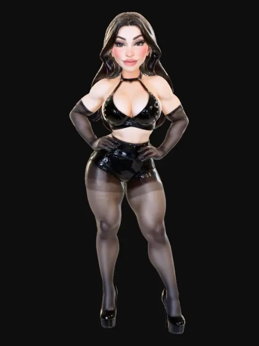 3D model for Glamorous Diva Dominatrix