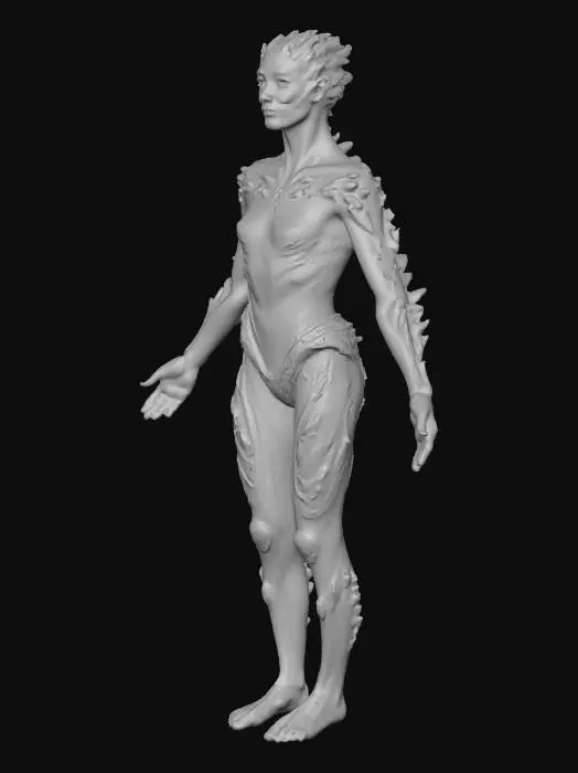 3D model for Luminescent Forest Being