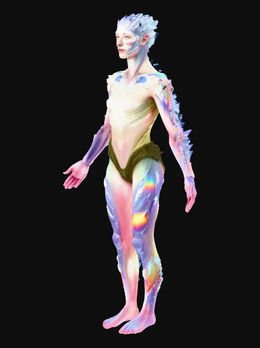 3D model for Luminescent Forest Being