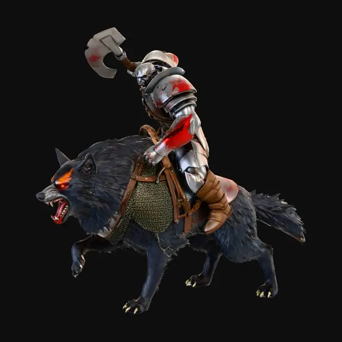 3D model for Dark Rider Unleashed