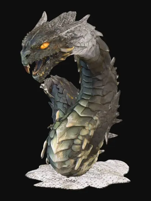 3D model for Inferno Serpent #villain#