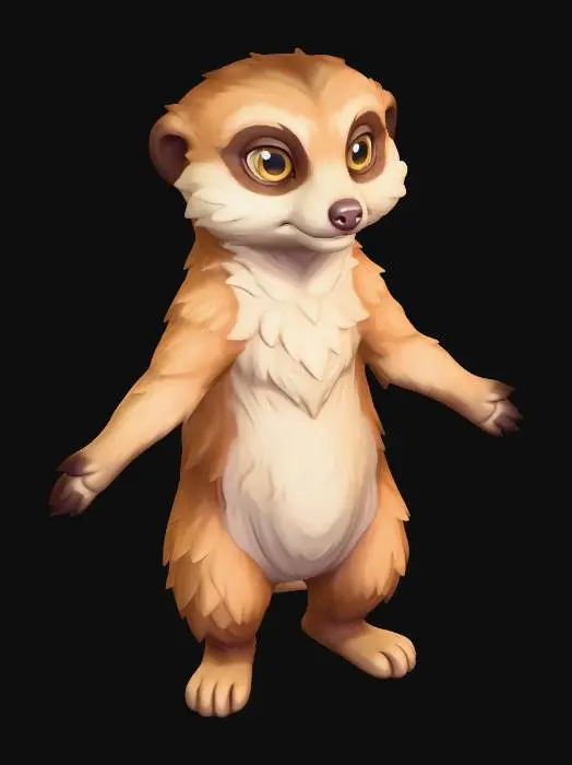 3D model for Golden Whiskers