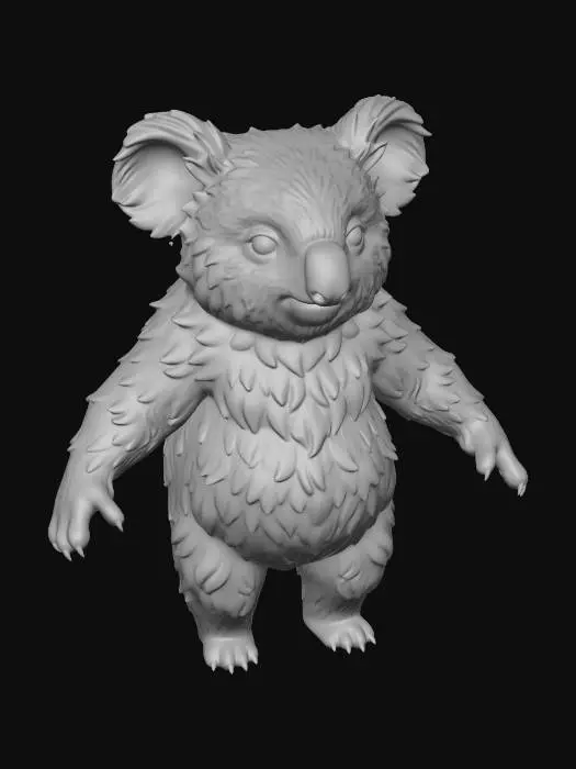 3D model for Moonlit Koala