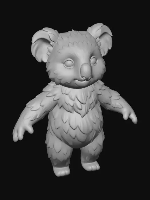 3D model for kid Koala