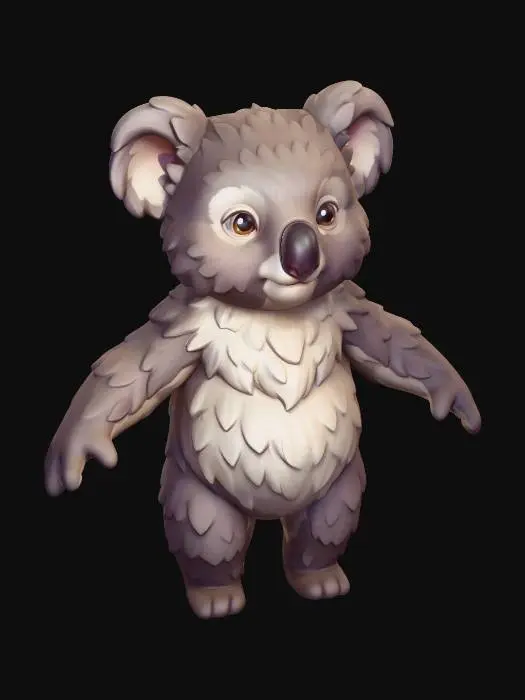 3D model for kid Koala