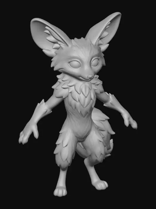 3D model for Fennec Fox