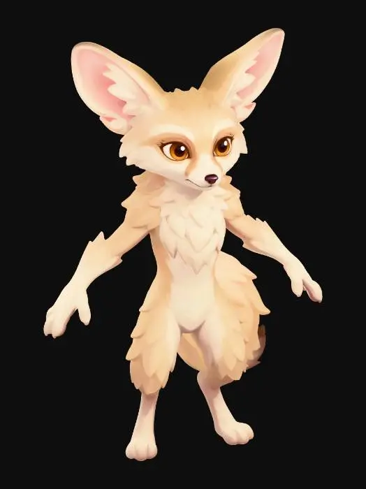3D model for Fennec Fox