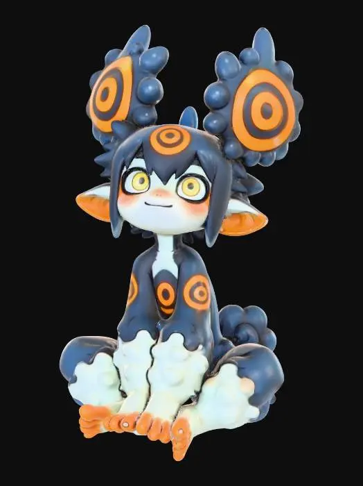 3D model for Spiral Bloom