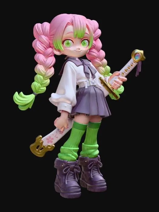 3D model for Sakura Katana