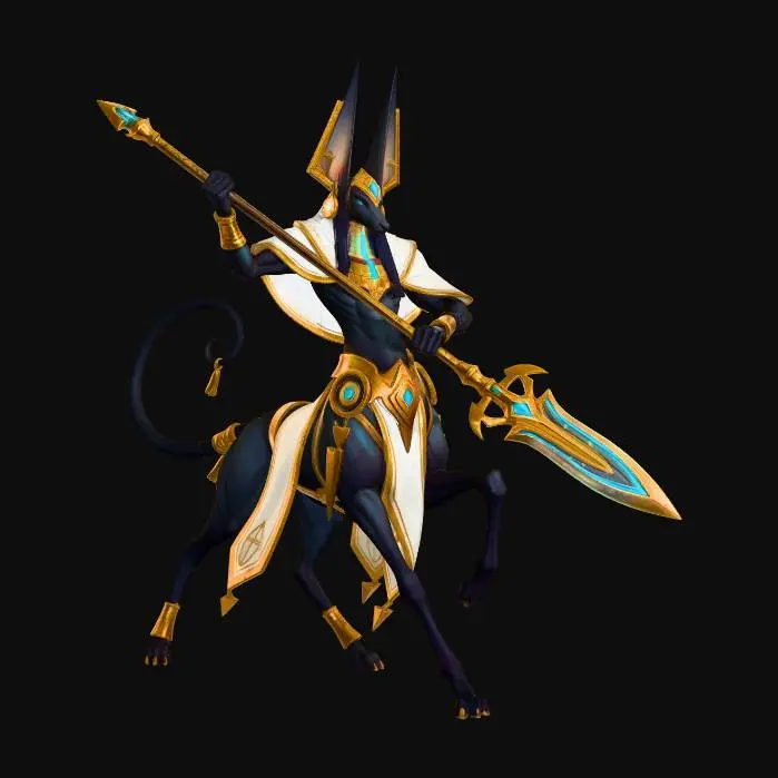 3D model for Anubis, Spear of the Azure Dawn