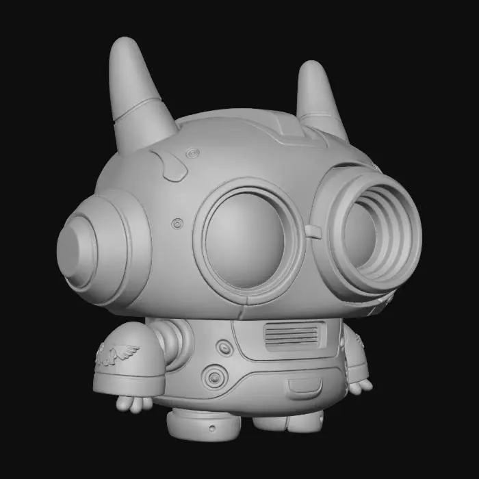 3D model for space marine