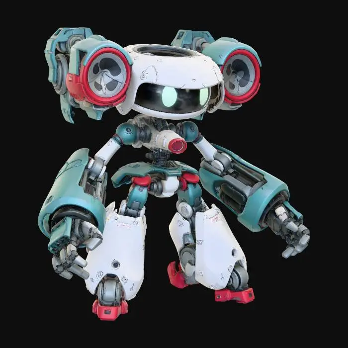 3D model for Azure Echo Mech