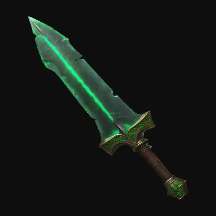 3D model for Emerald Techno Blade