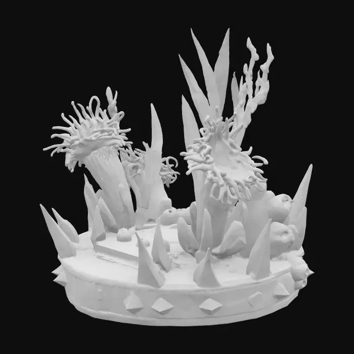 3D model for Reef Crown , #ocean#