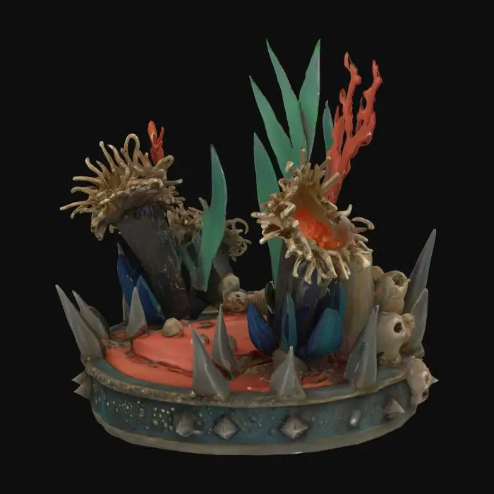 3D model for Reef Crown , #ocean#