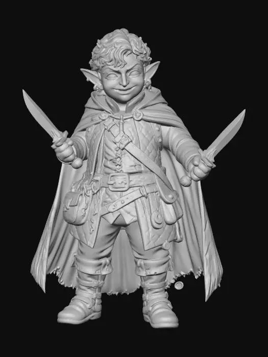 3D model for Coinblade: The Duskbound Elf