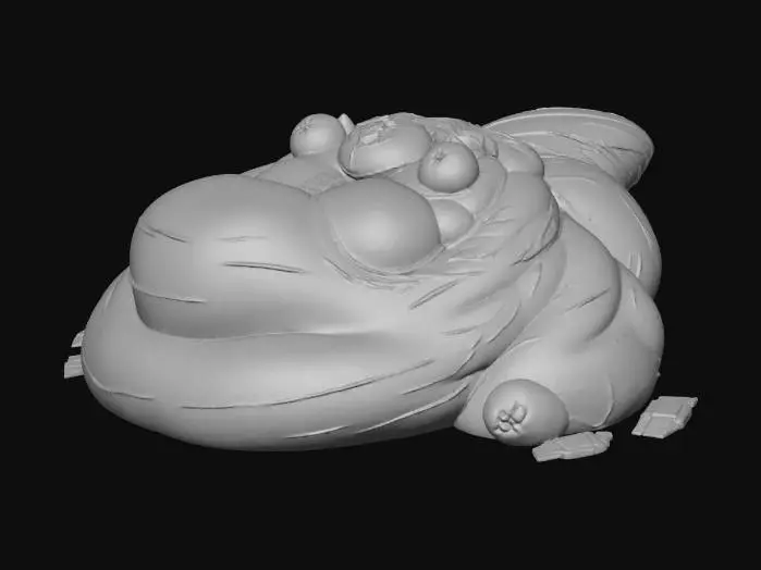 3D model for Overstuffed Creature