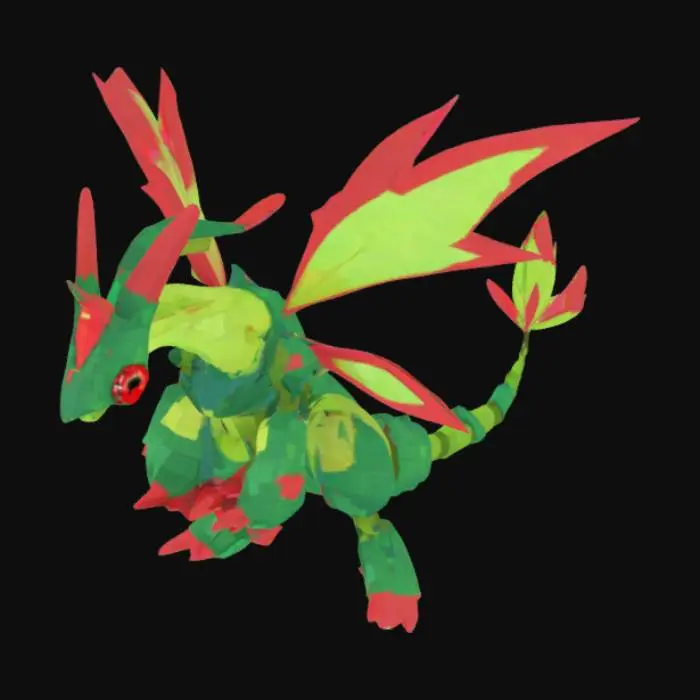 3D model for Pixel Dragon Evolution