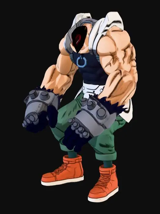 3D model for Mecha Juggernaut