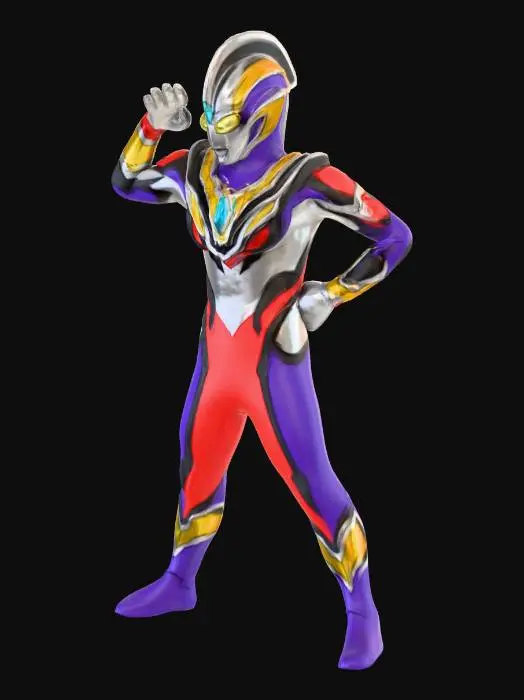 3D model for Ultraman Salute