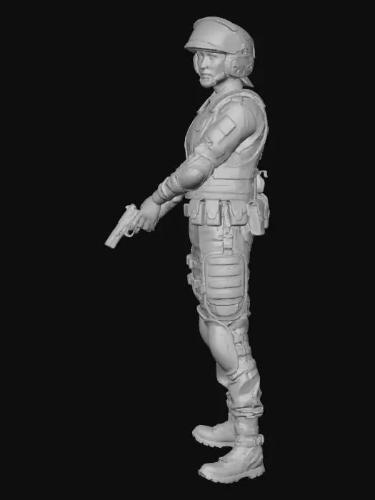 3D model for policia