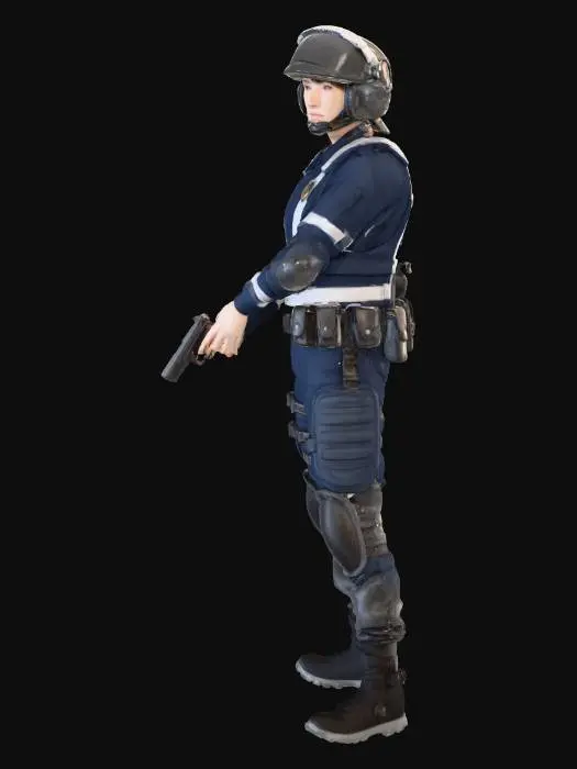 3D model for policia