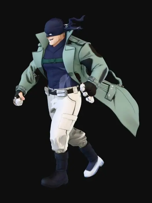 3D model for Vigilante Hero