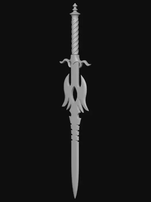 3D model for Flamewing Dagger