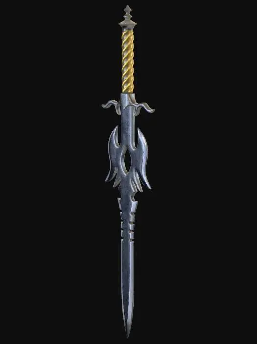 3D model for Flamewing Dagger