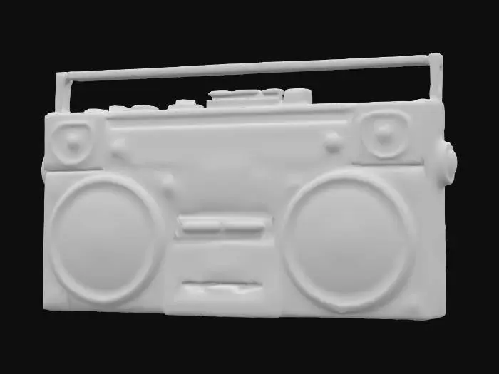 3D model for Retro Vibes Boombox