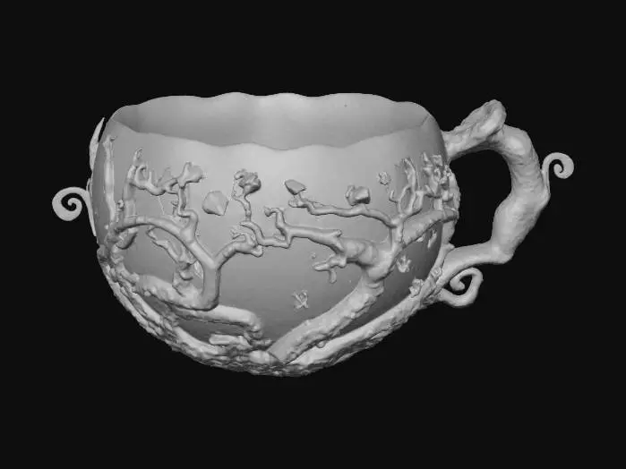 3D model for Nature's Embrace Tea Cup