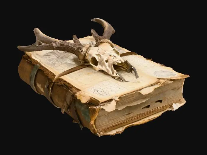 3D model for Mystical Anten Book