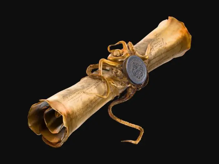 3D model for Wormy Scroll