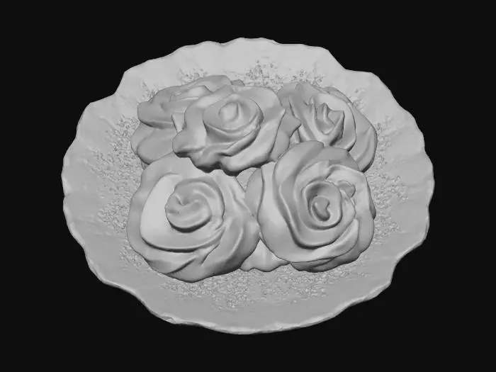3D model for Cookies Sweet Roses