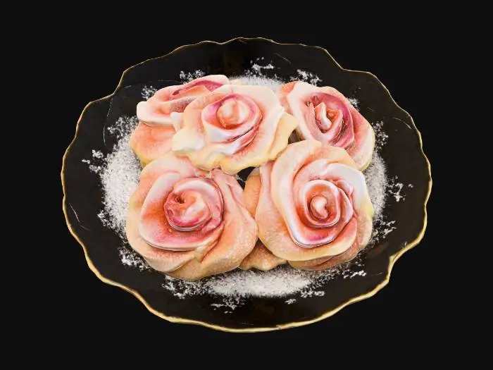 3D model for Cookies Sweet Roses